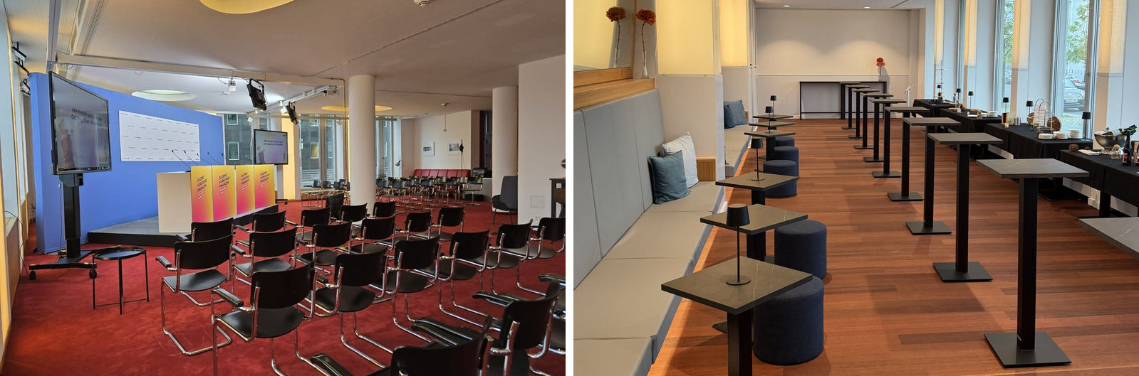 Hauptstadt-Lounge und Hauptstadt-Salon